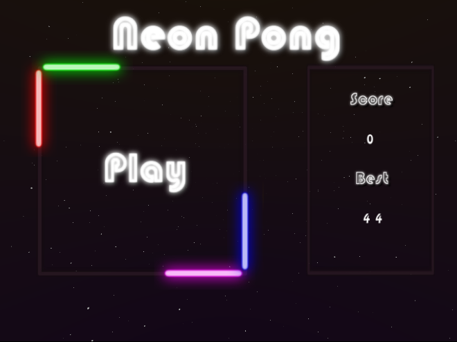 Neon Pong