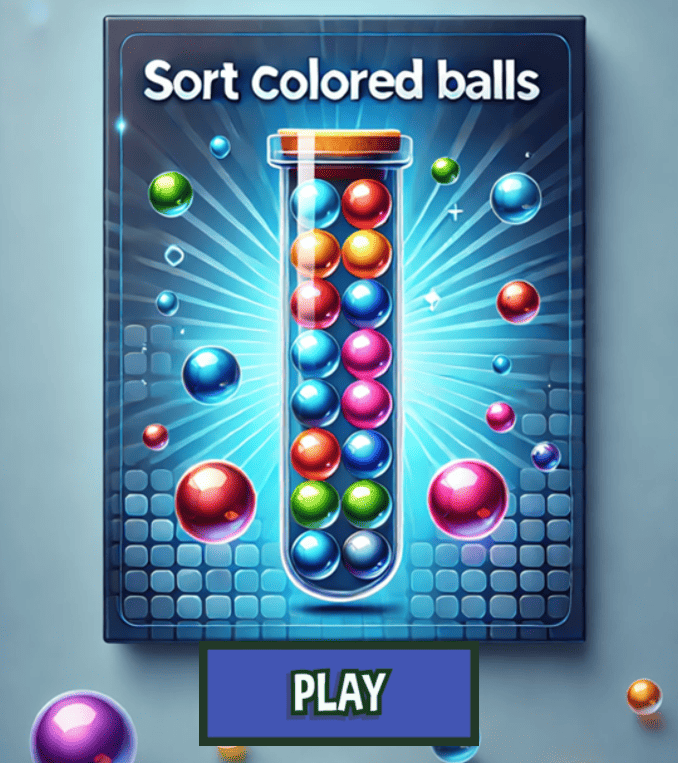 Sort Colored Balls